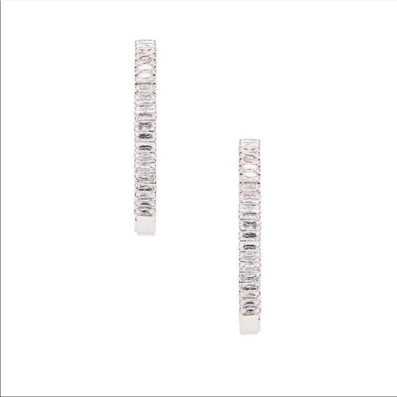 NWT 8 Other Reasons Top Notch Hoop Earrings - Picture 2 of 4